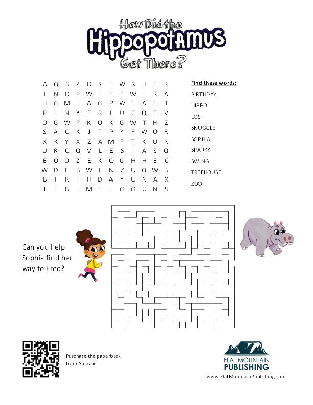 How Did the Hippopotamus Get There Activity Sheet 1 Thumbnail